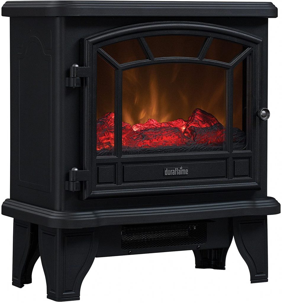 Duraflame DFS-550-21-BLK Maxwell Electric Stove with Heater